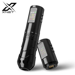 XNET Void Professional Wireless Tattoo Machine Pen 7 Adjustable Stroke 2.4-4.2mm With Extra Grip Body Makeup For Tattoo Artists